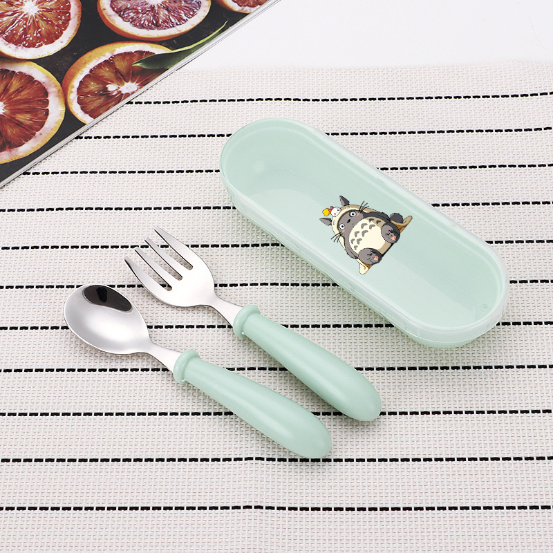 Weaning Spoon Set - Set di 2 Posate (Cucchiaio e
