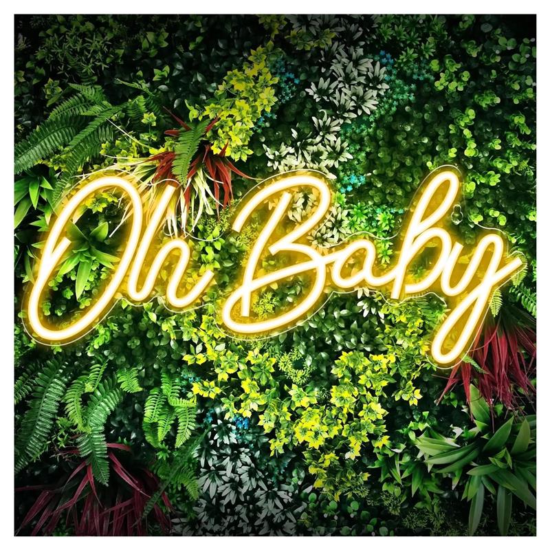 Baby Food In Restaurant - Insegne al neon Oh Baby per