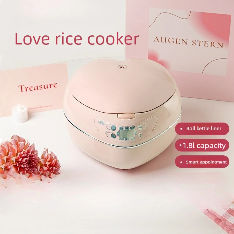 Baby Food Oil - Cuociriso a Forma di Cuore Rosa