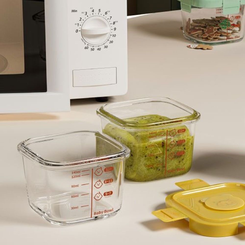 Baby Food Glass Jar - Scatola per la conservazione degli alimenti