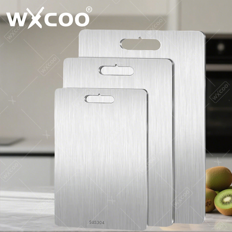 Baby Food With Meat - WXCOO Tagliere in Acciaio Inossidabile per