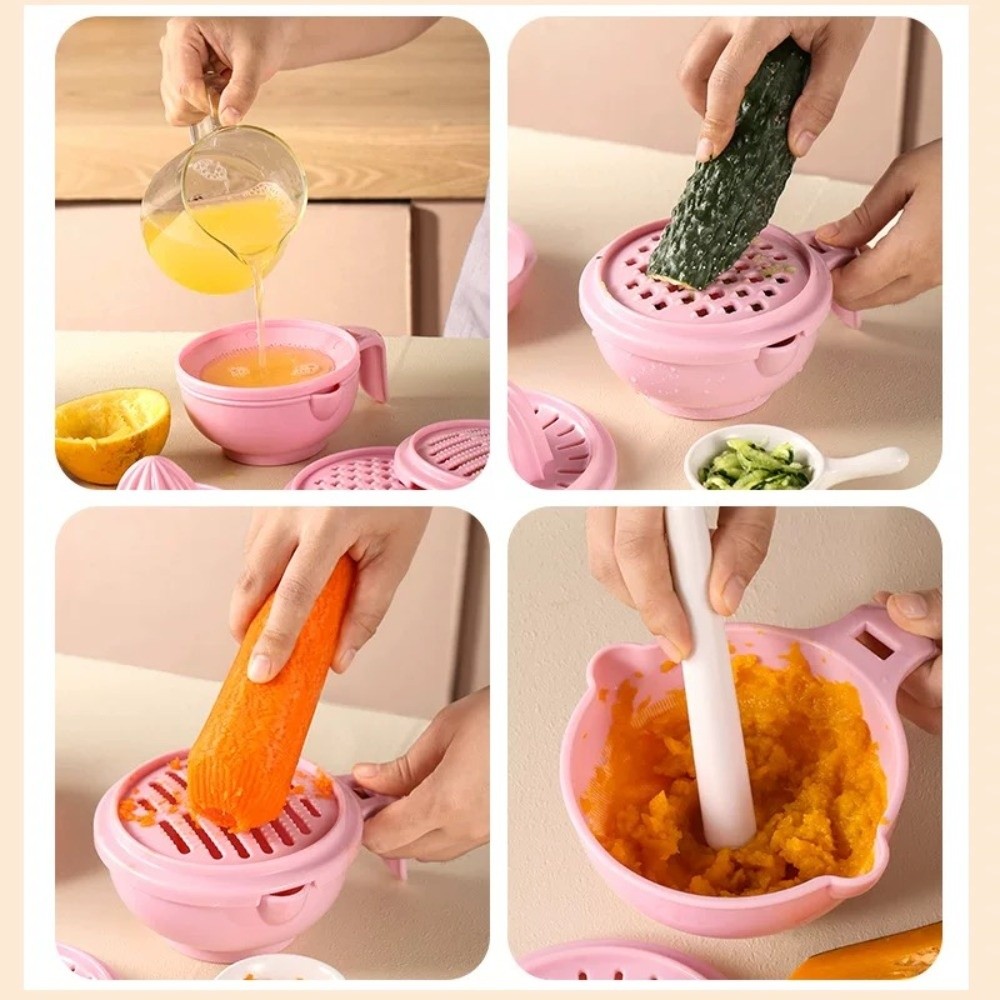 Baby Food Grinding Bowl - Ciotola per macinare il cibo per