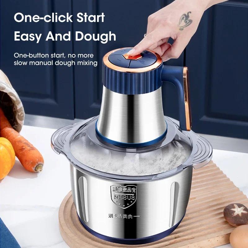 Baby Food With Meat - Tritacarne Elettrico 5L in Acciaio Inox