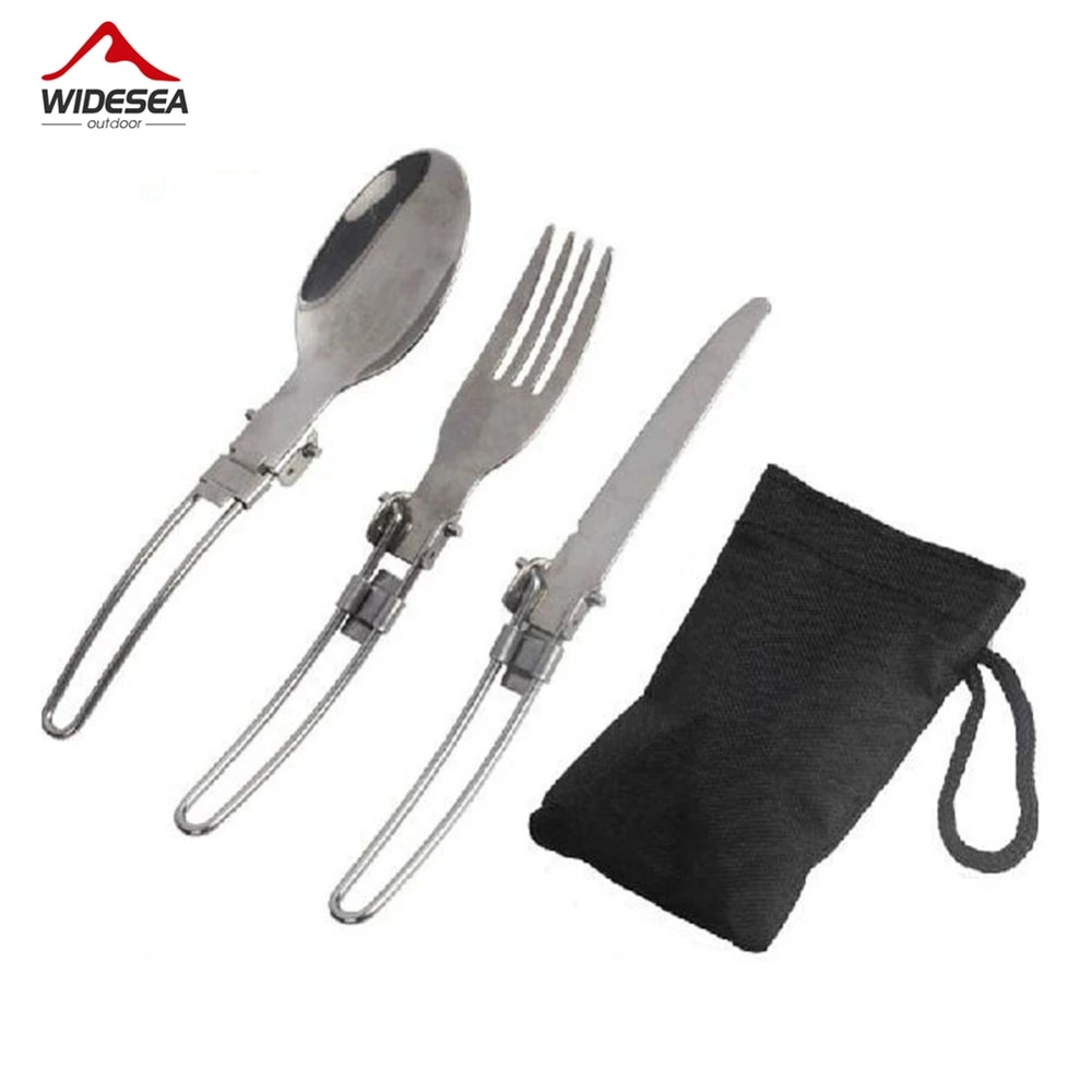 Weaning Spoon Set - 3 pezzi 1 set portatile campeggio