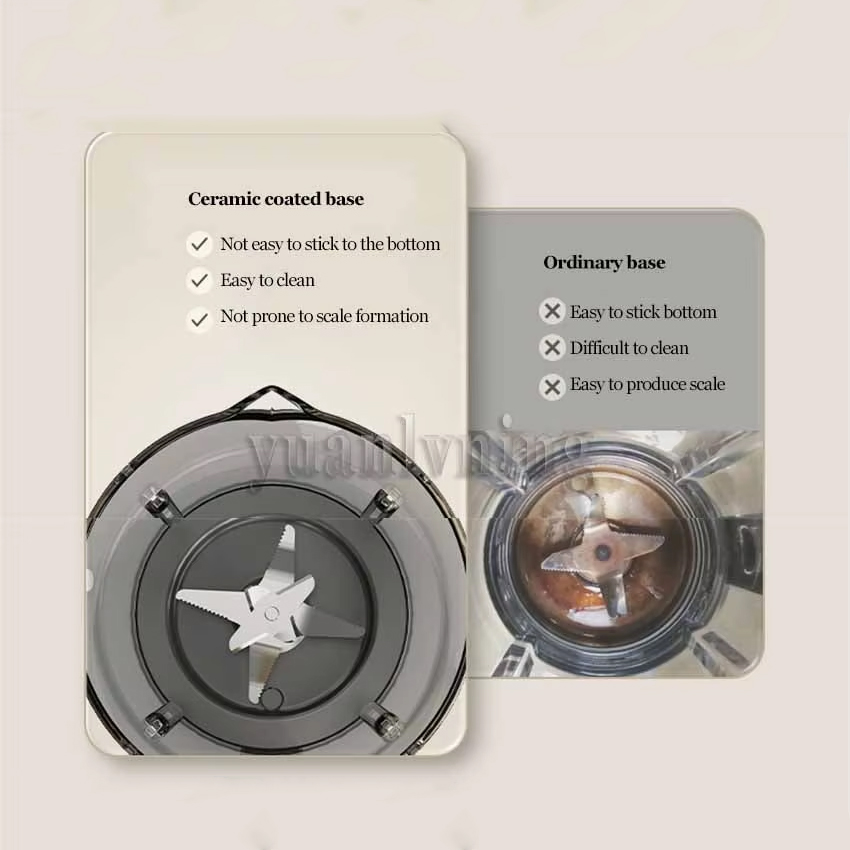 Vendita calda 1000ml 12 lame i - Baby Food Grinding Bowl recensione e prezzo