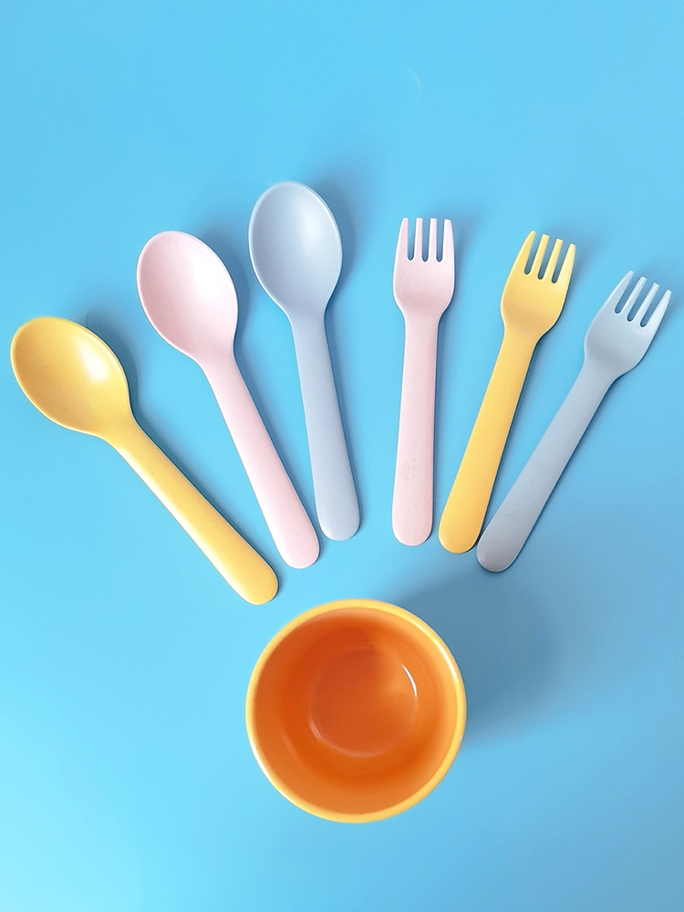 Set di Posate in Fibra di Bamb - Baby Food In Restaurant recensione e prezzo